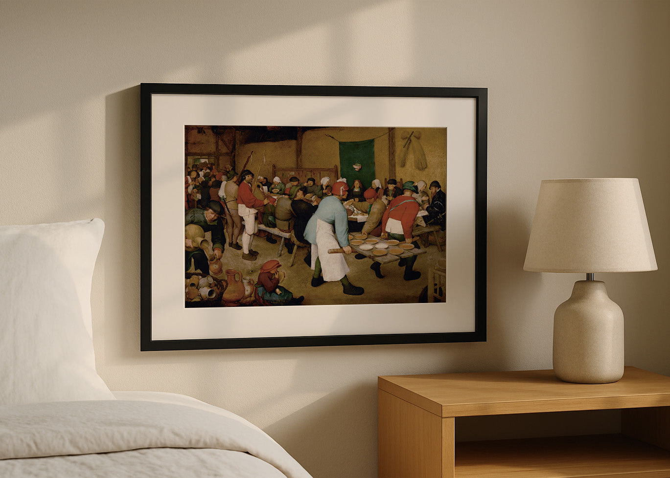 Cuadro La boda campesina (Pieter Brueghel)