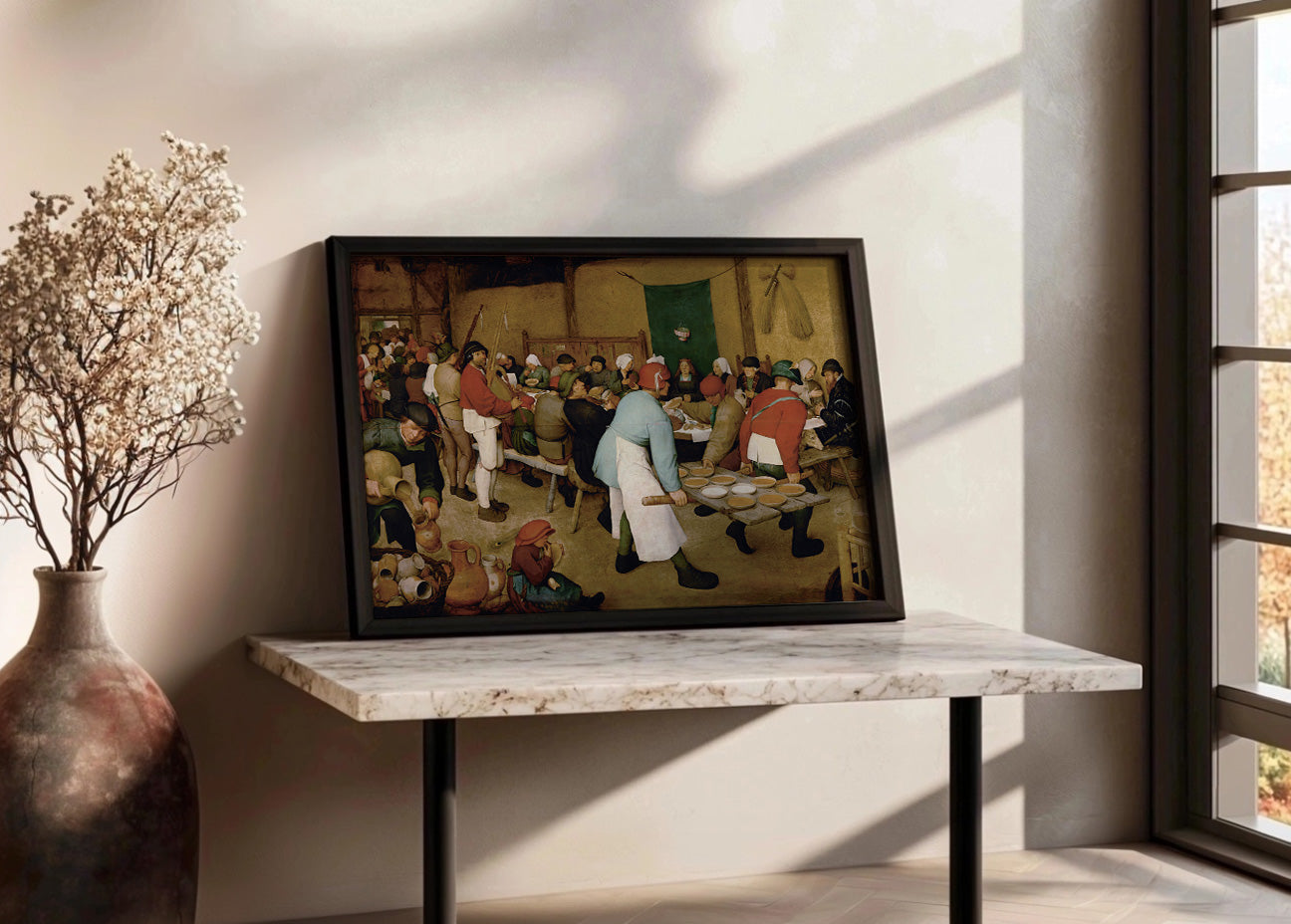 Cuadro La boda campesina (Pieter Brueghel)