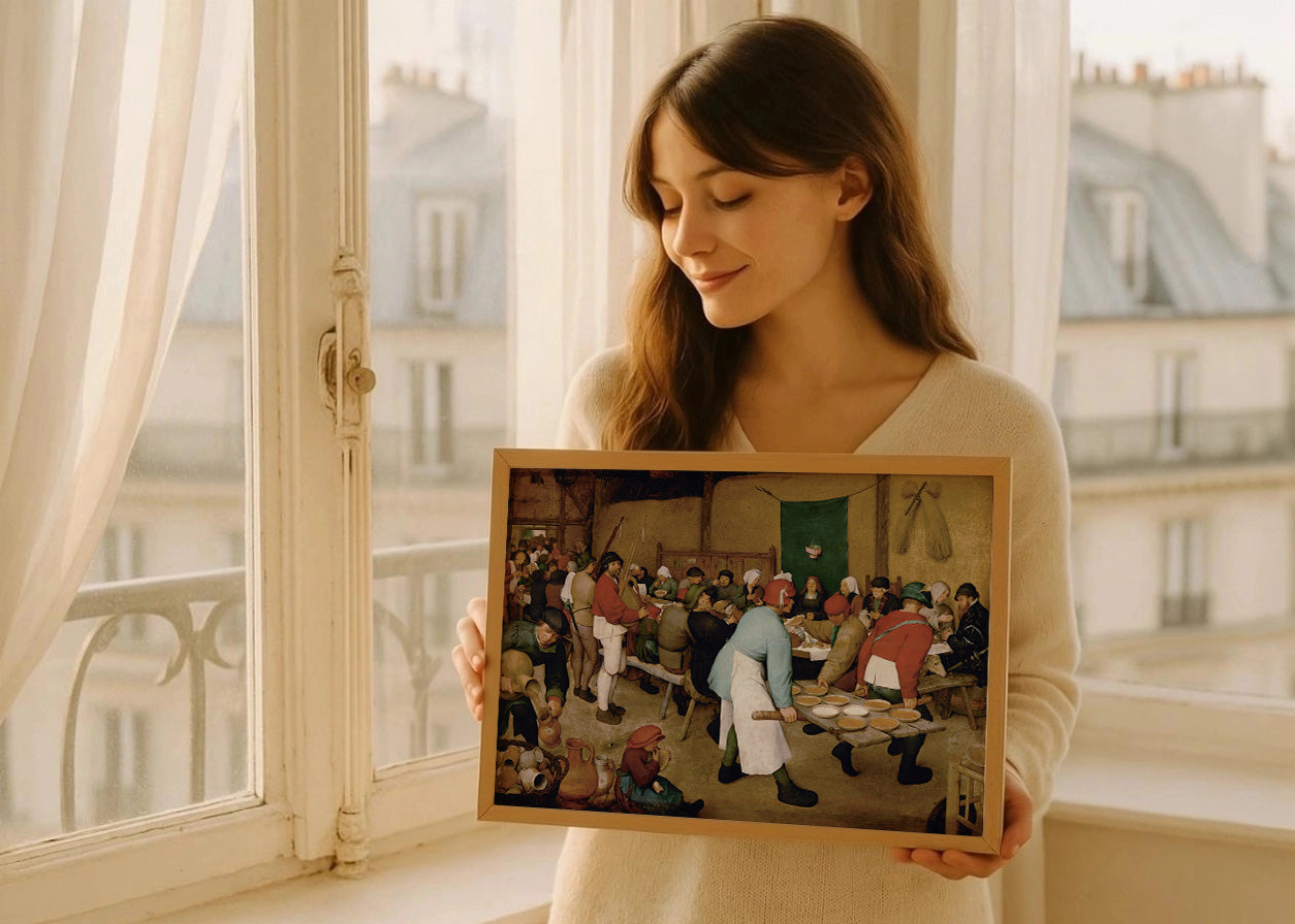 Cuadro La boda campesina (Pieter Brueghel)