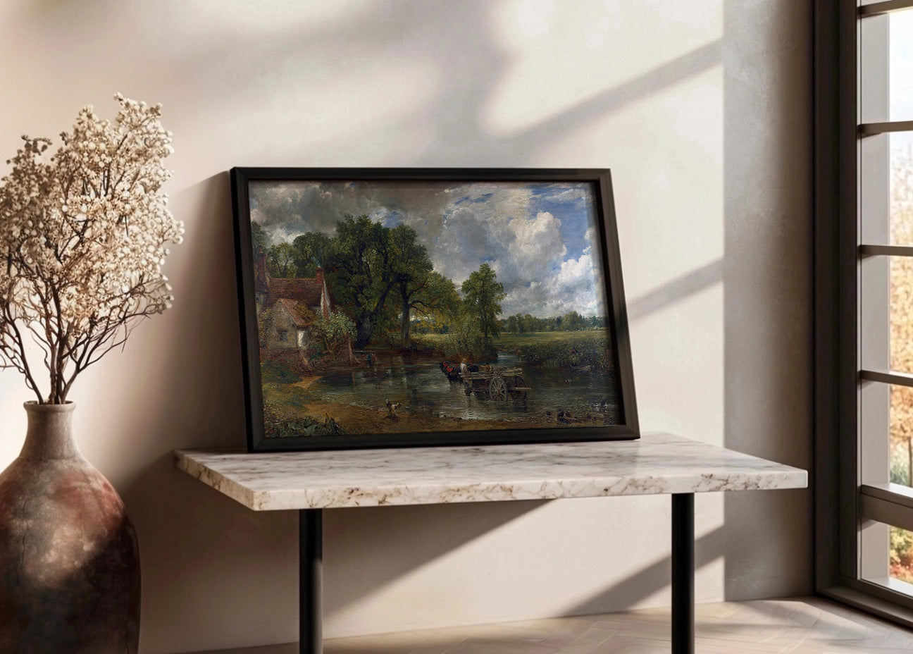 Cuadro La carreta de heno (John Constable)