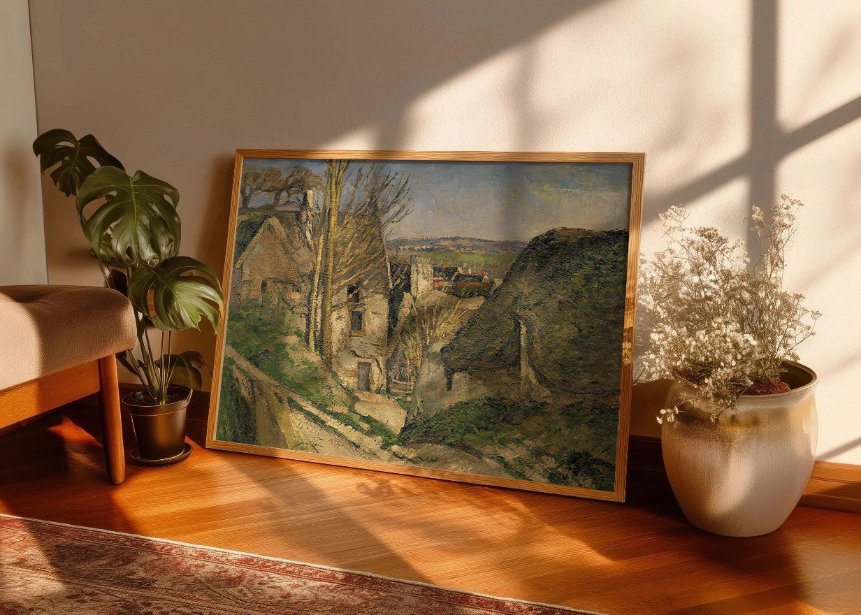 Cuadro La casa del ahorcado (Paul Cezanne)