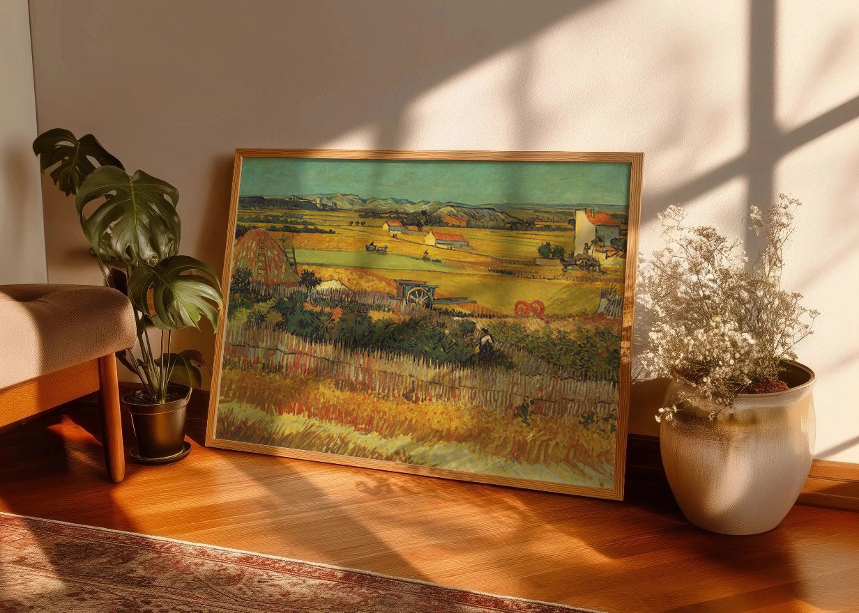Cuadro La cosecha (Van Gogh)