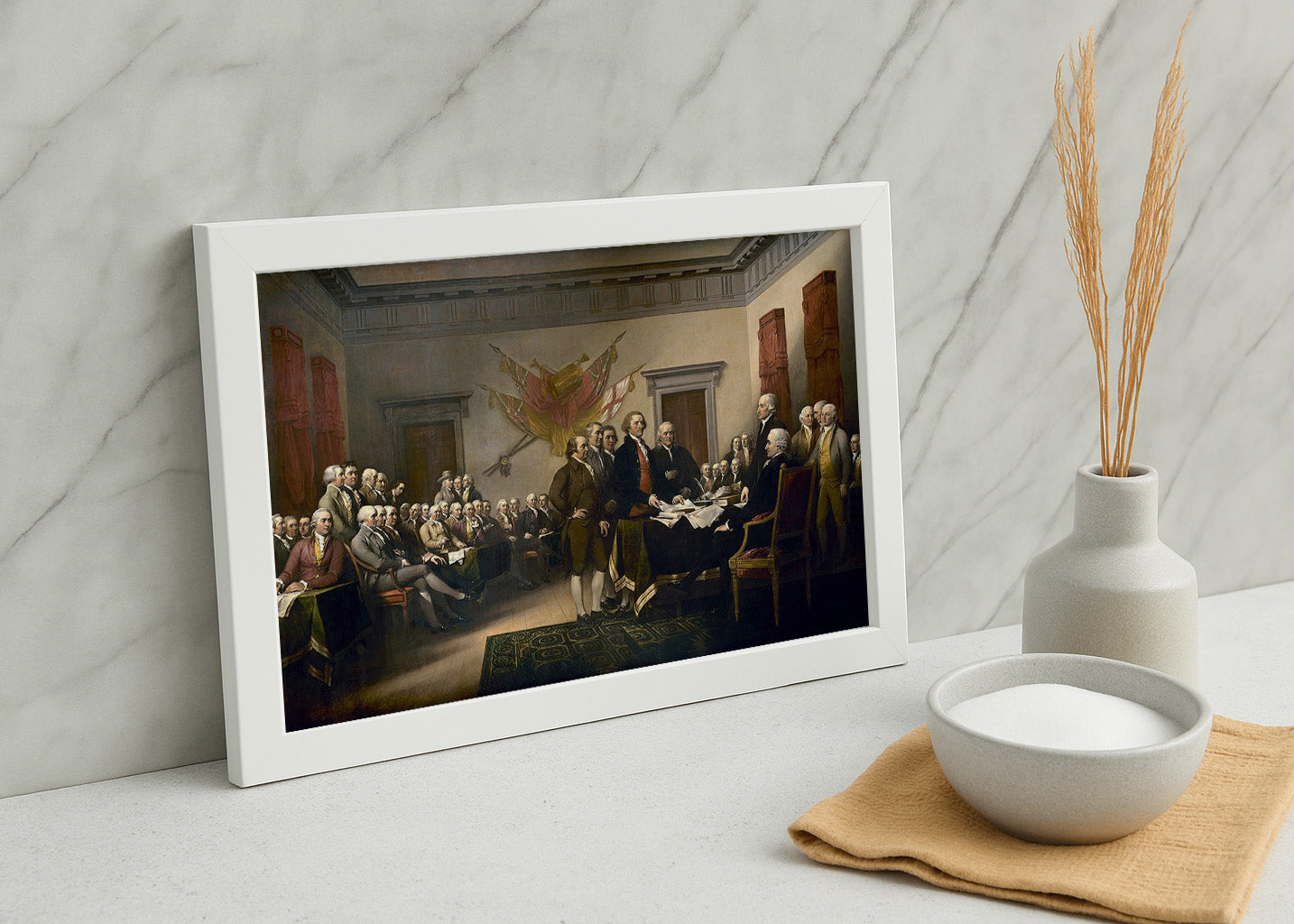Cuadro La declaración de independencia (John Trumbull)