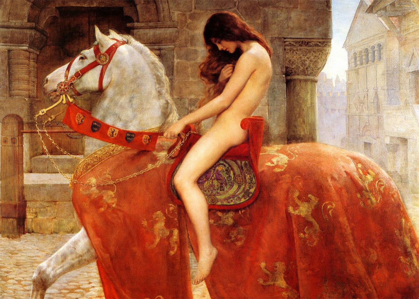 Cuadro Lady Godiva (John Collier)