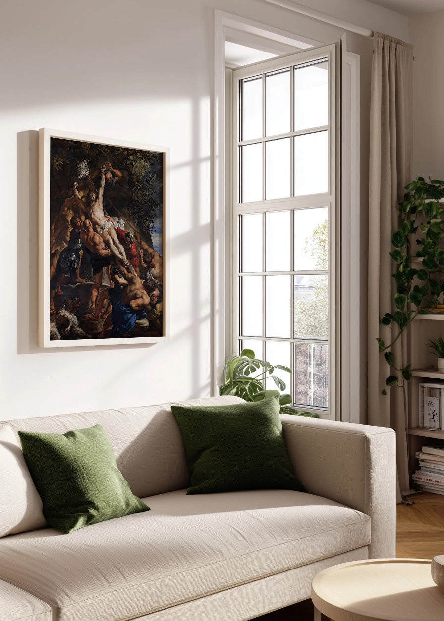 Cuadro La elevación de la cruz (Rubens)