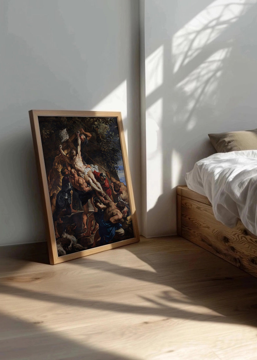 Cuadro La elevación de la cruz (Rubens)
