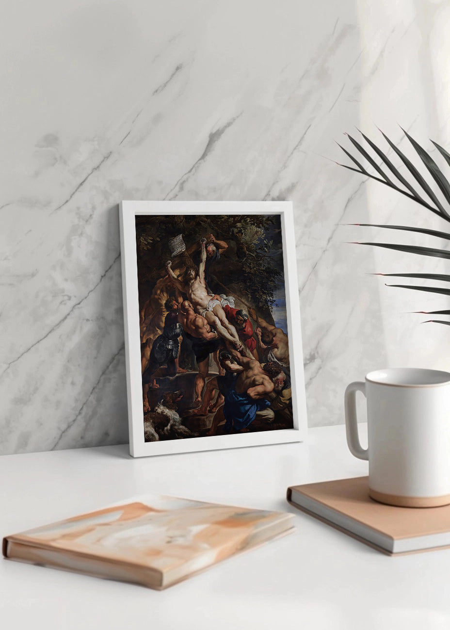 Cuadro La elevación de la cruz (Rubens)
