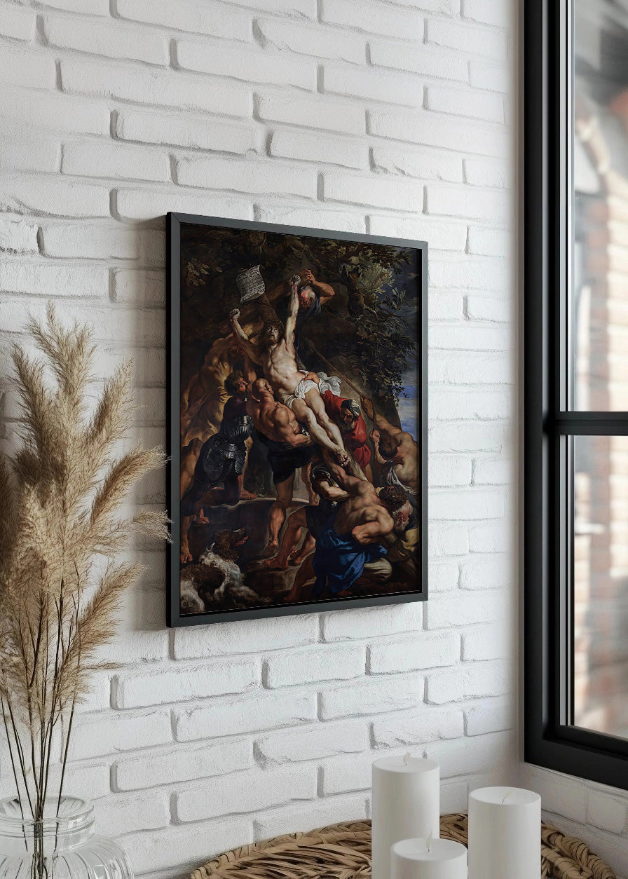Cuadro La elevación de la cruz (Rubens)
