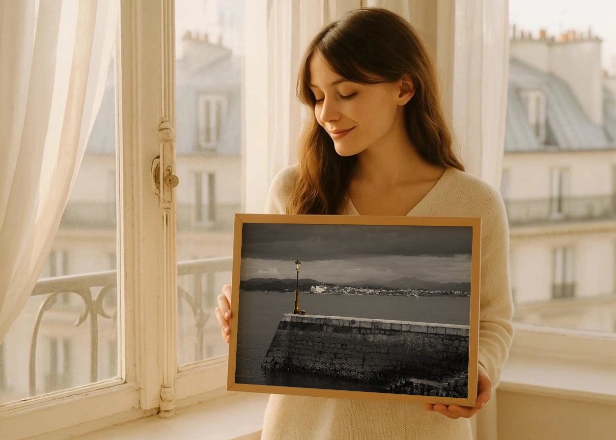 Cuadro La farola de Santander