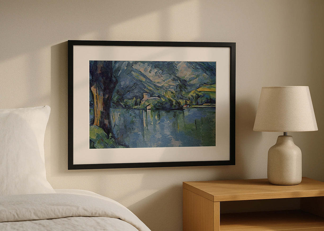 Cuadro Lago de Annecy (Cezanne)
