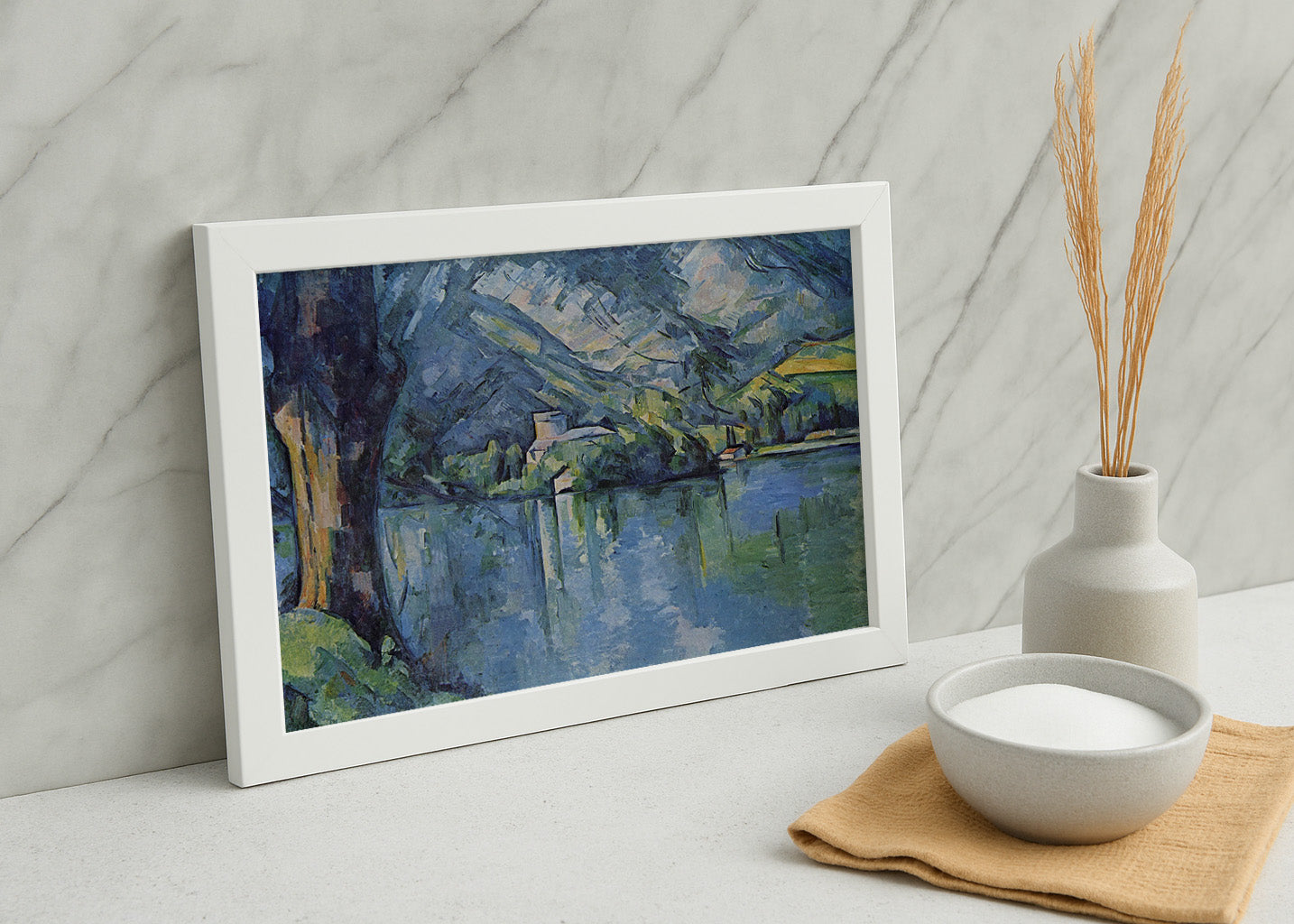 Cuadro Lago de Annecy (Cezanne)