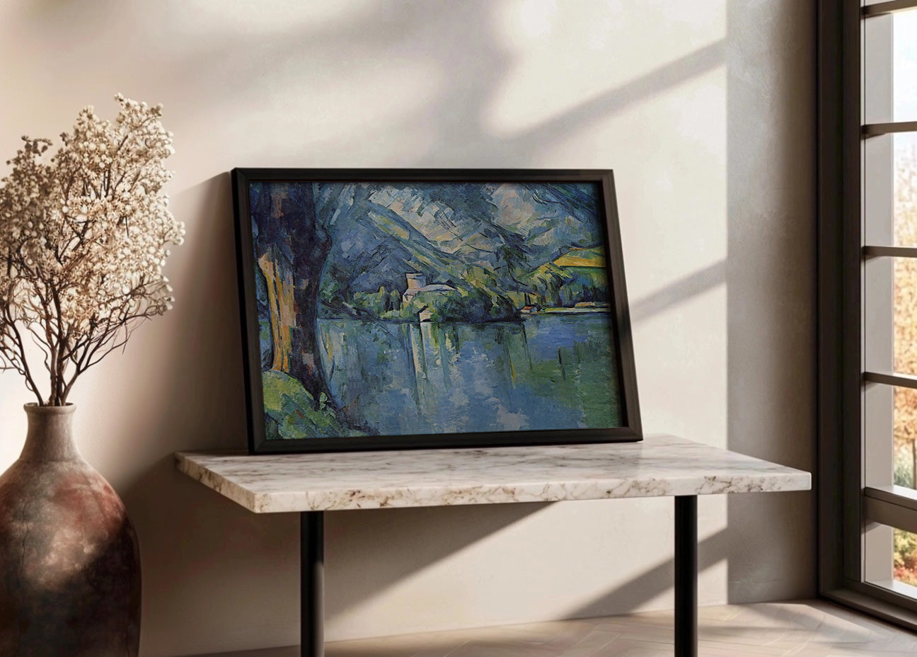 Cuadro Lago de Annecy (Cezanne)
