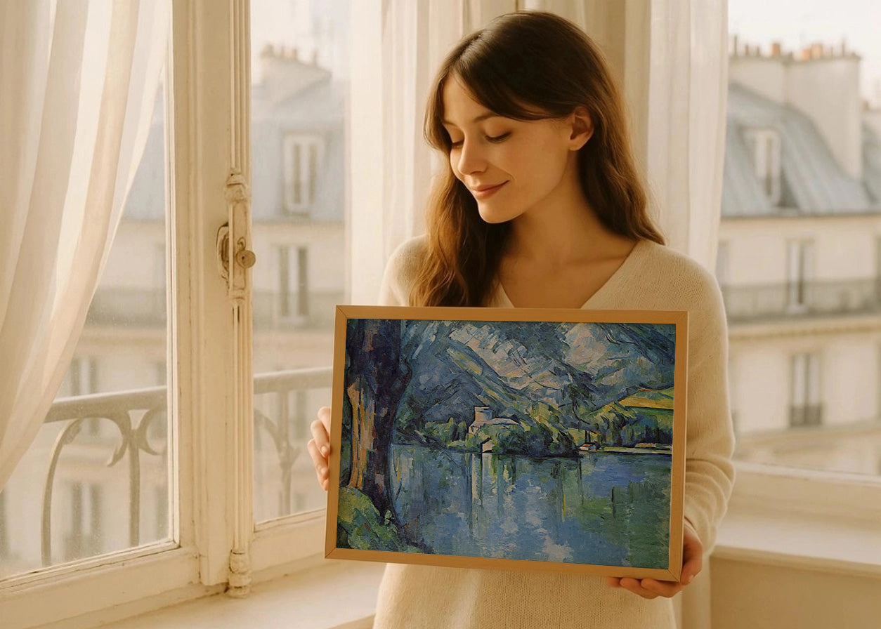 Cuadro Lago de Annecy (Cezanne)