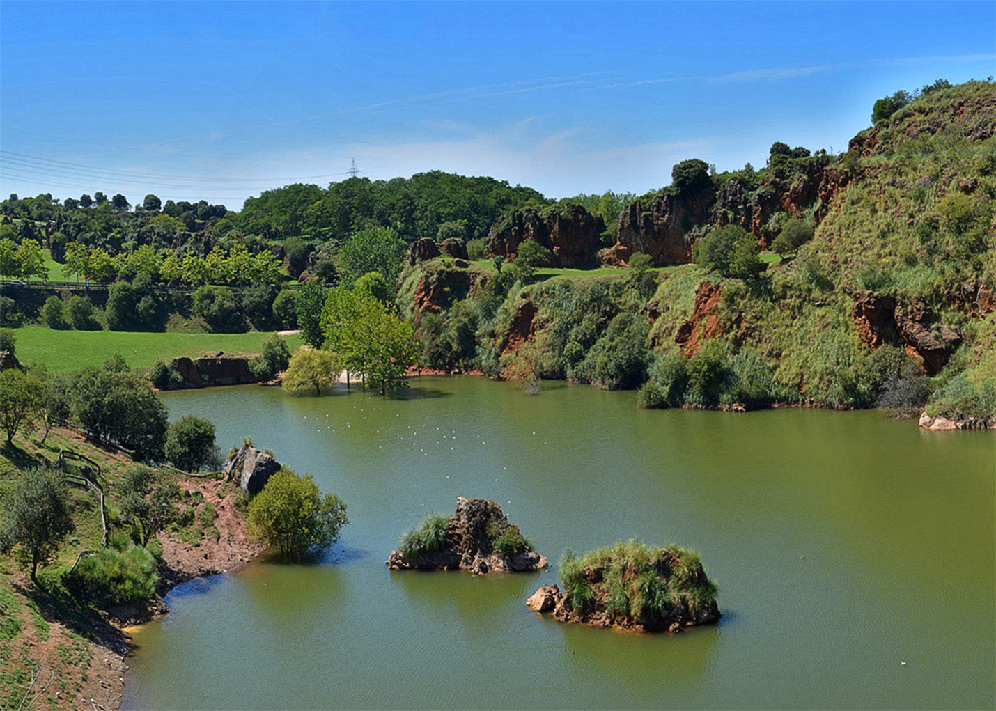 Cuadro Lago de Cabárceno