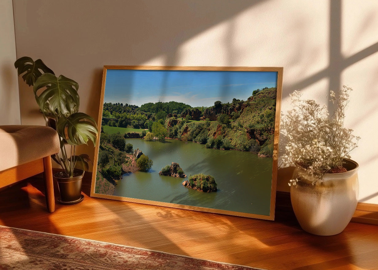 Cuadro Lago de Cabárceno