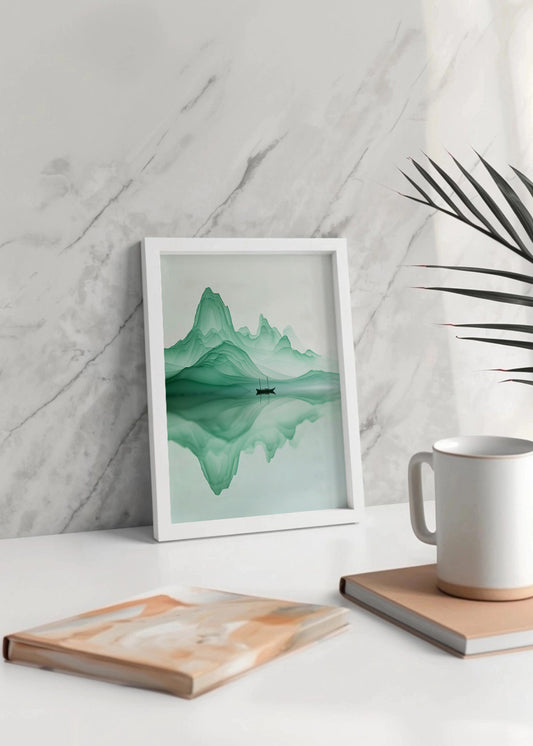 Cuadro Lago de la calma