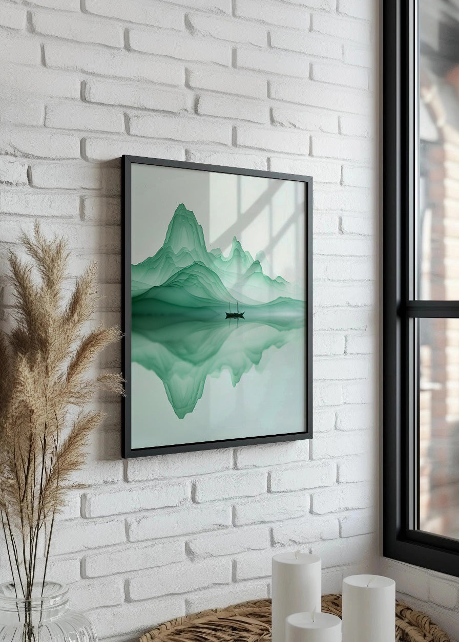 Cuadro Lago de la calma