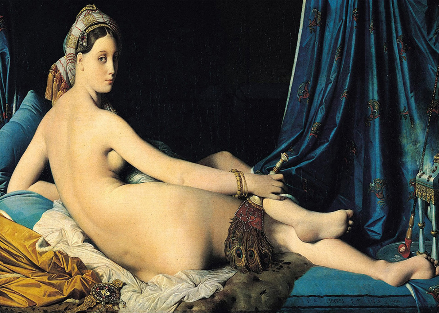 Cuadro La gran odalisca (Ingres)