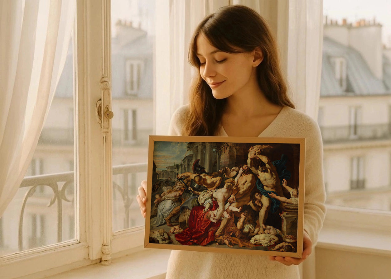 Cuadro La masacre de los inocentes (Rubens)