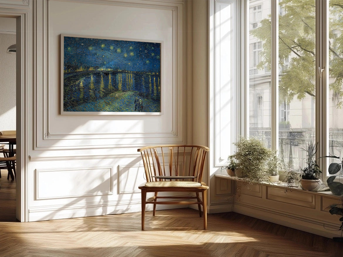 Cuadro de La noche estrellada sobre Ródano (Van Gogh) - Fine Artic