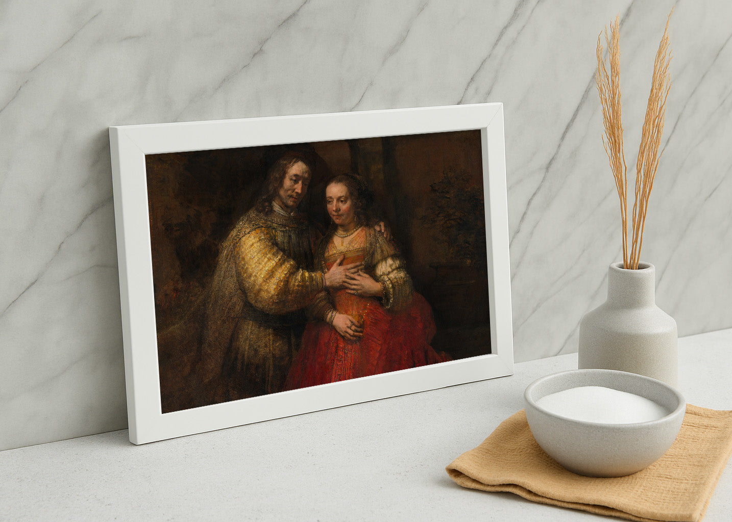 Cuadro La novia judía (Rembrandt)