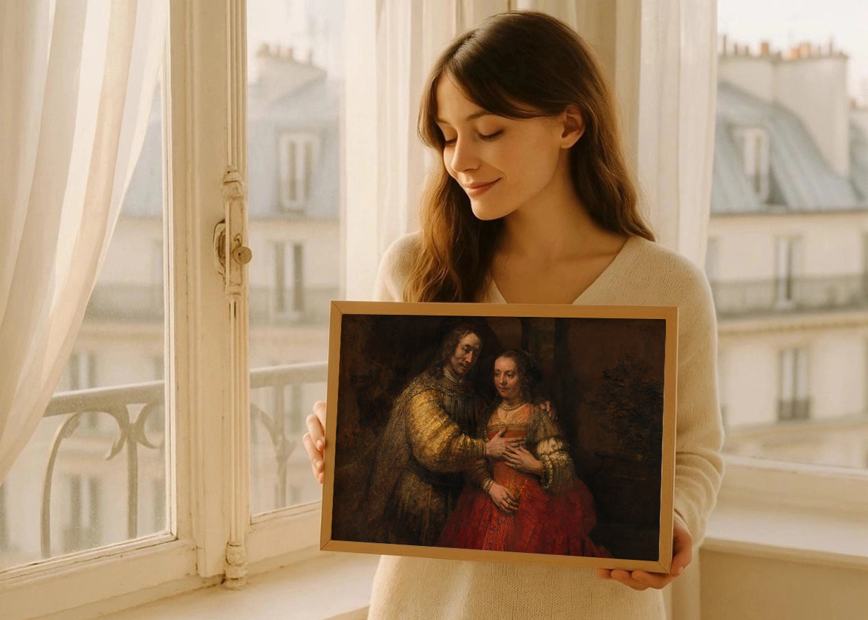 Cuadro La novia judía (Rembrandt)