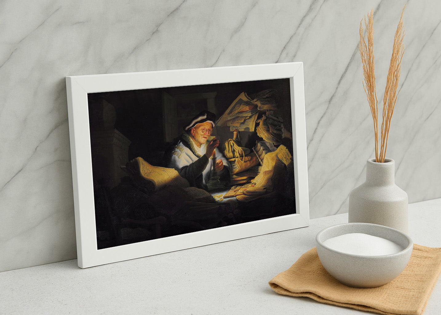 Cuadro La parábola del rico insensato (Rembrandt)