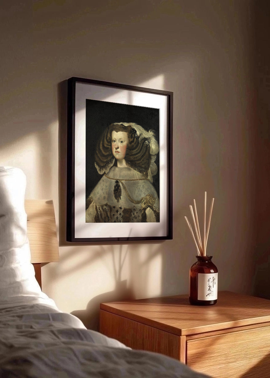 Cuadro La reina Mariana de Austria (Diego Velázquez)