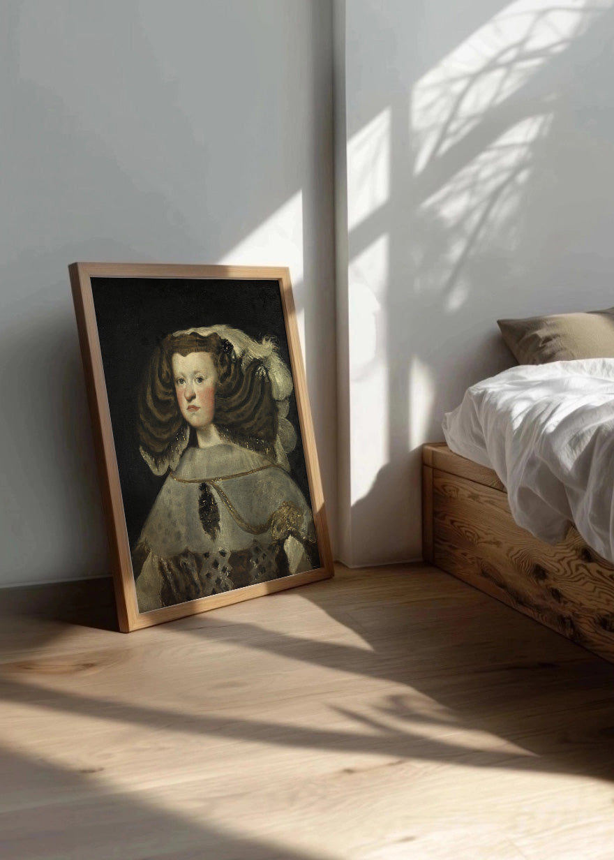 Cuadro La reina Mariana de Austria (Diego Velázquez)