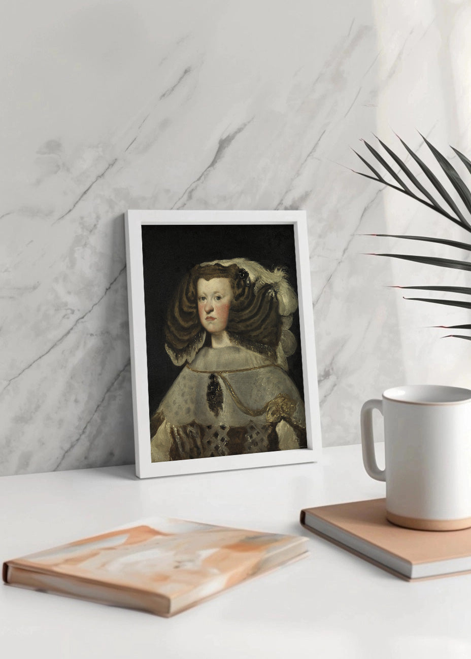 Cuadro La reina Mariana de Austria (Diego Velázquez)
