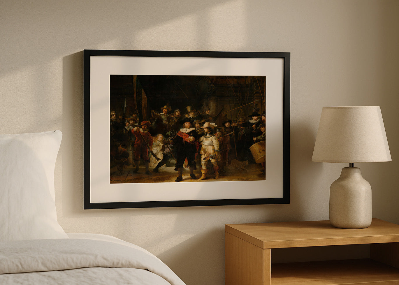 Cuadro La ronda de noche (Rembrandt)