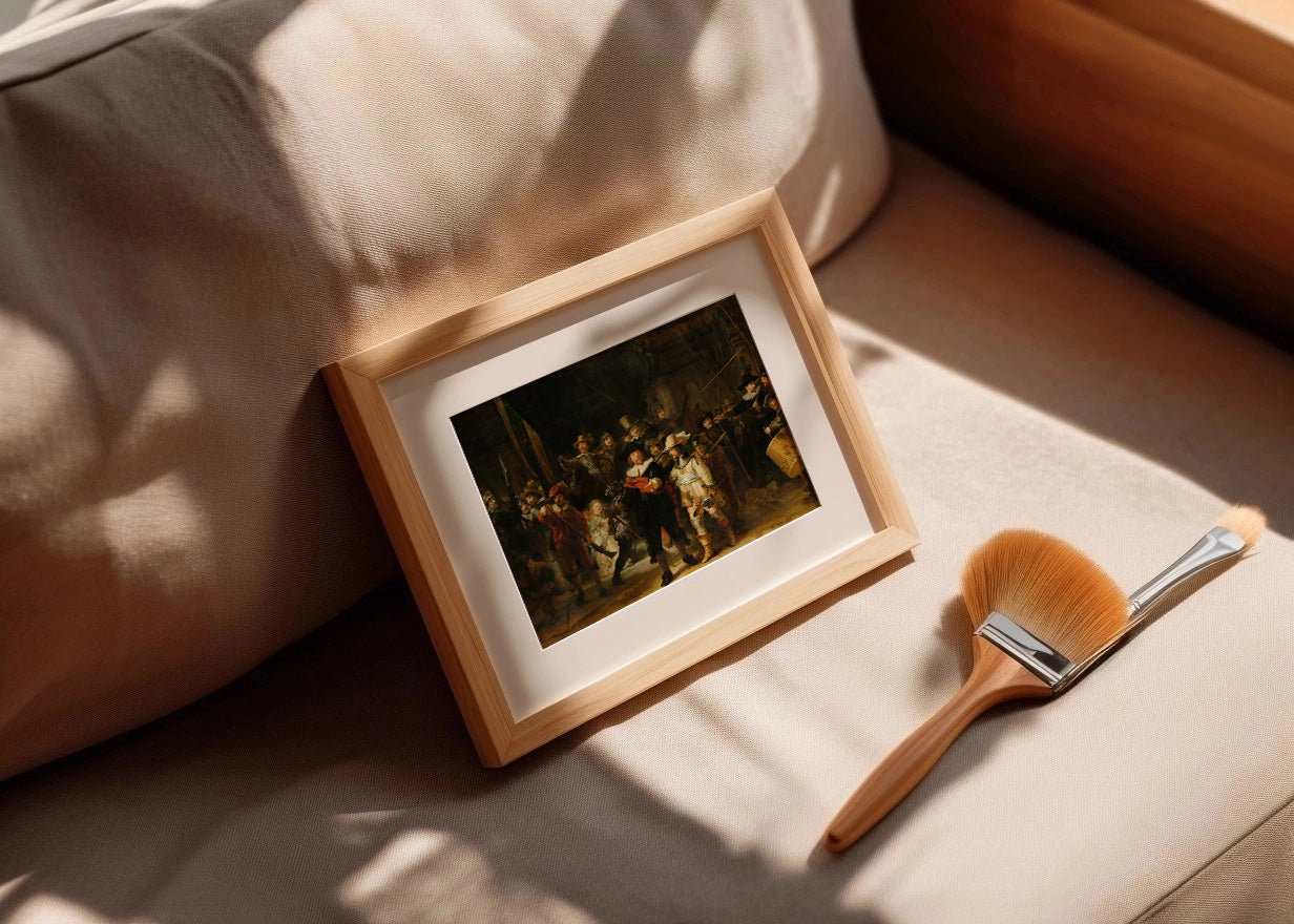 Cuadro La ronda de noche (Rembrandt)
