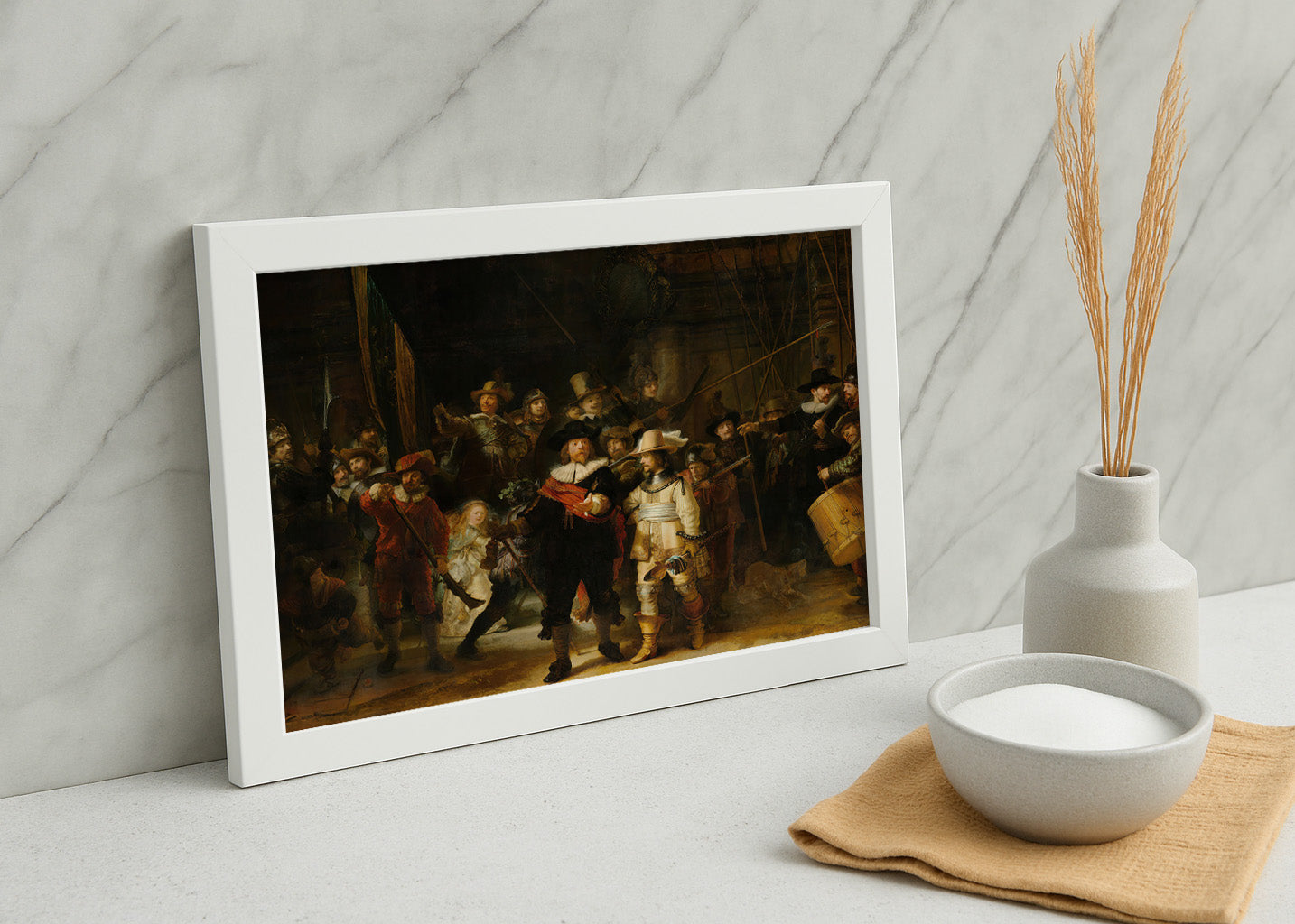Cuadro La ronda de noche (Rembrandt)