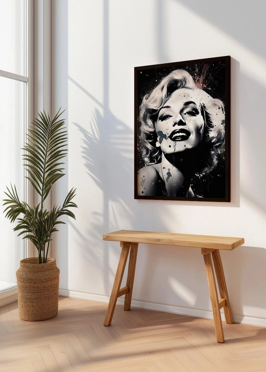 Cuadro La sonrisa de Monroe