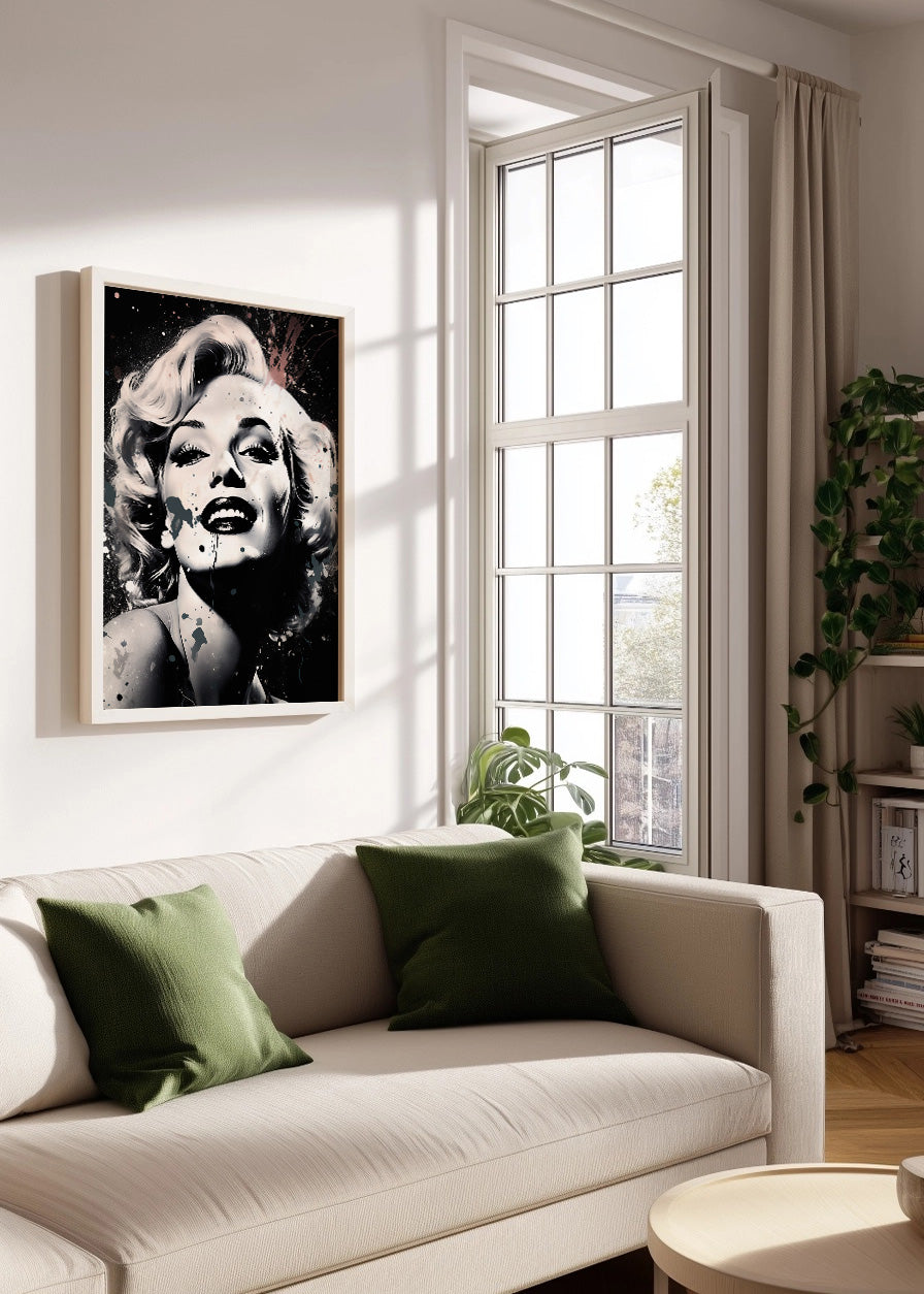 Cuadro La sonrisa de Monroe