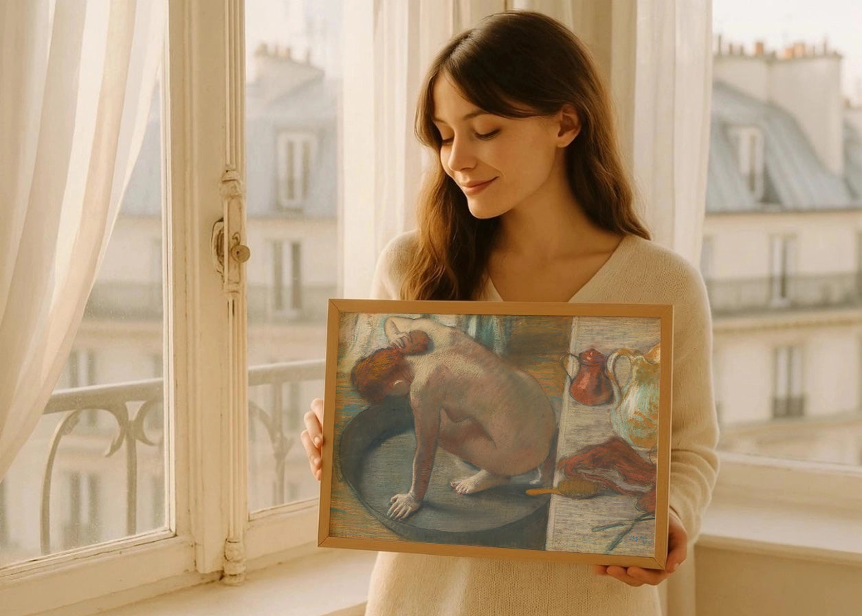 Cuadro La tina II (Edgar Degas)