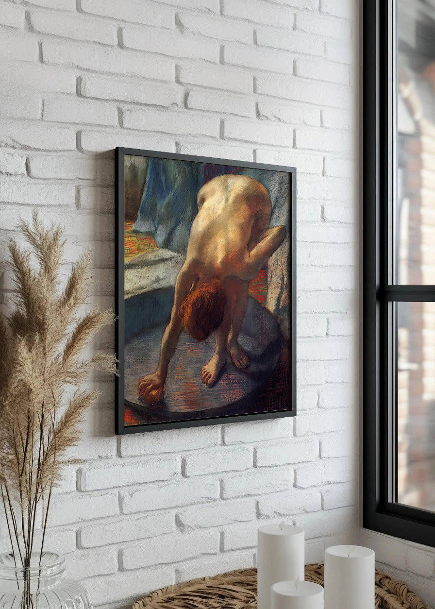 Cuadro La tina I (Edar Degas)