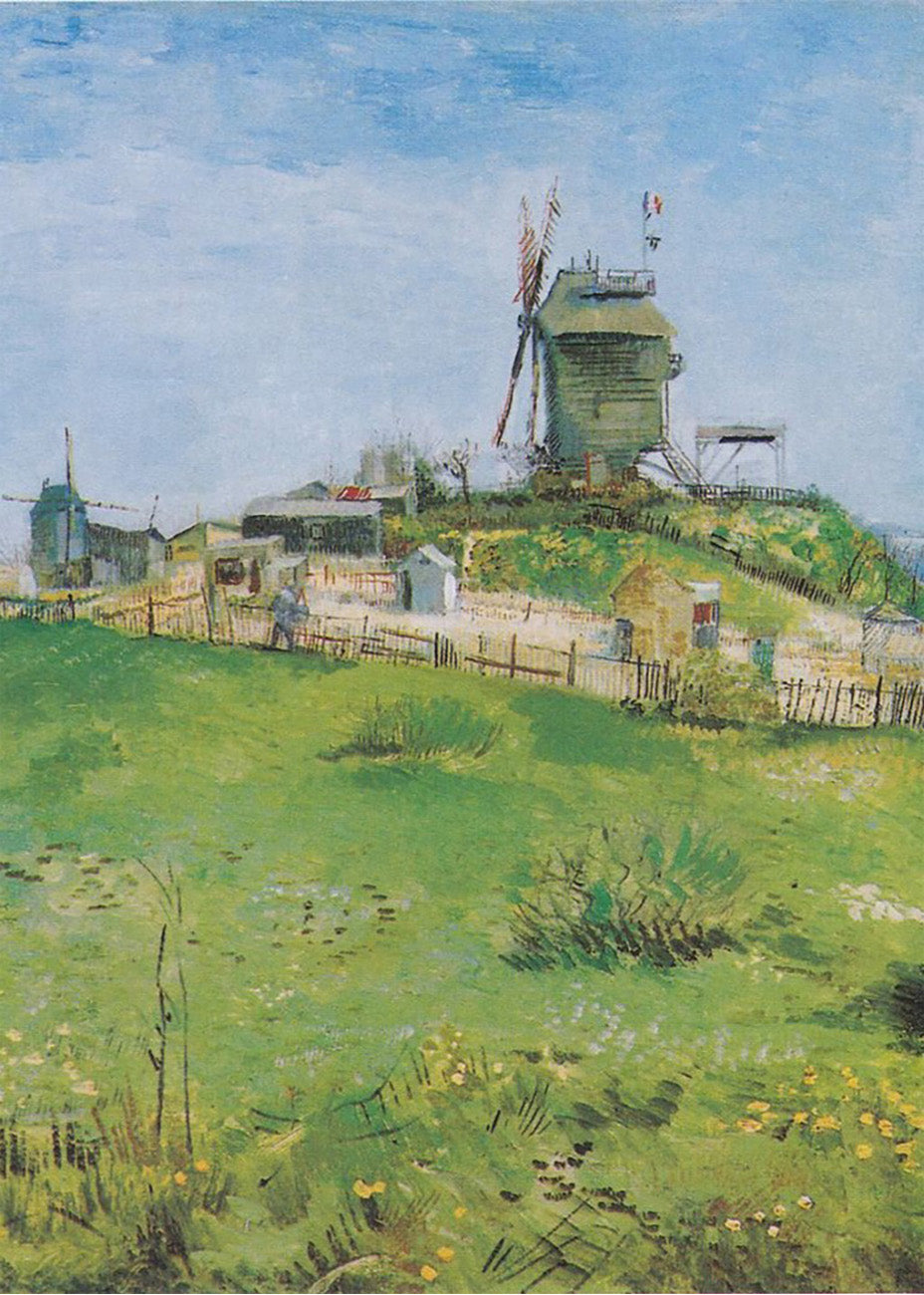 Cuadro Le Moulin de la Galette (Van Gogh)