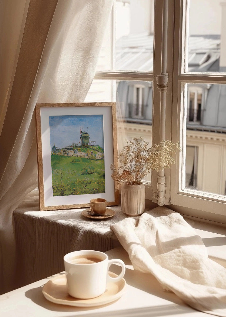 Cuadro Le Moulin de la Galette (Van Gogh)