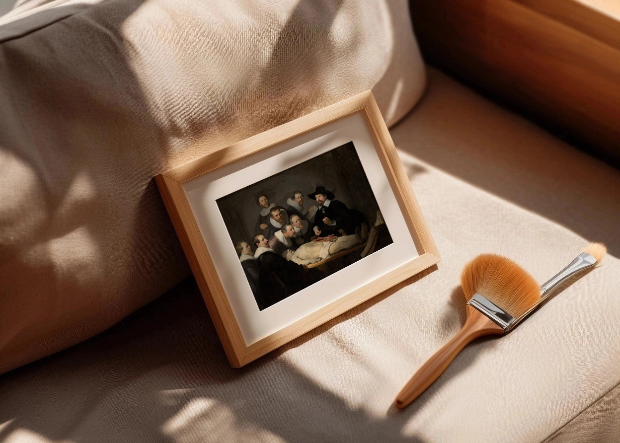 Cuadro Lección de anatomía del Dr. Nicolaes Tulp (Rembrandt)