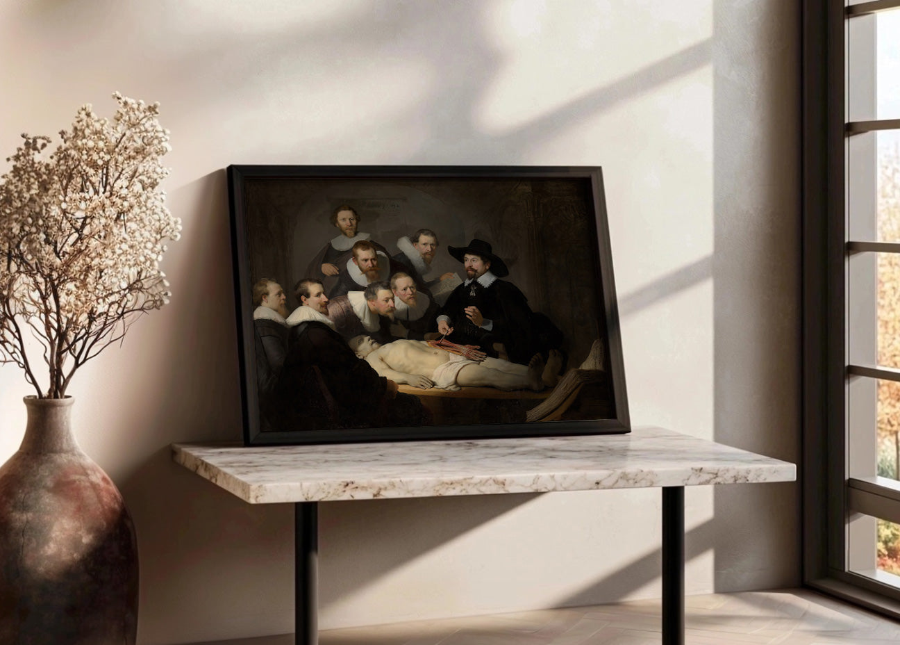 Cuadro Lección de anatomía del Dr. Nicolaes Tulp (Rembrandt)