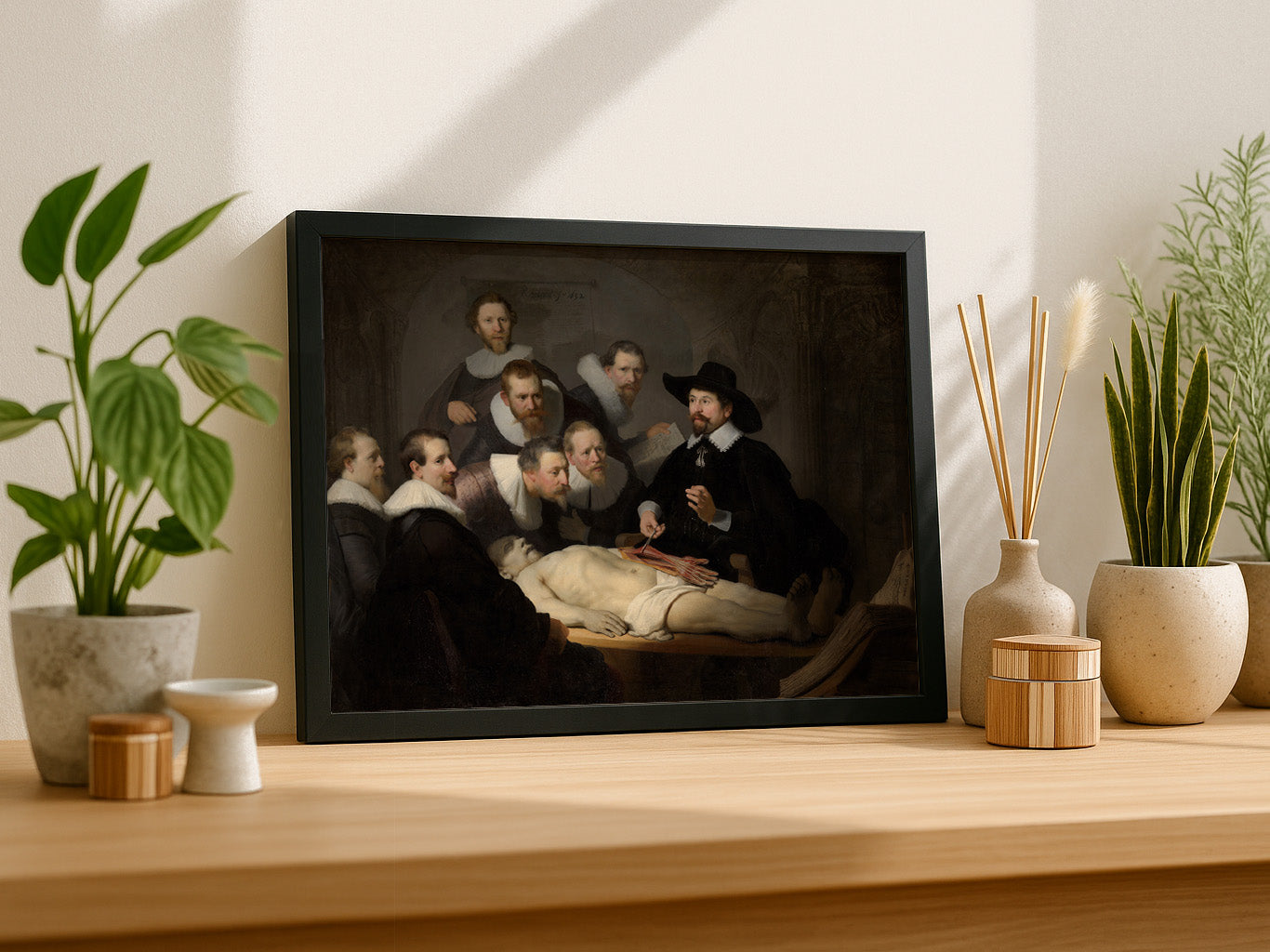 Cuadro de Lección de anatomía del Dr. Nicolaes Tulp (Rembrandt) - Fine Artic