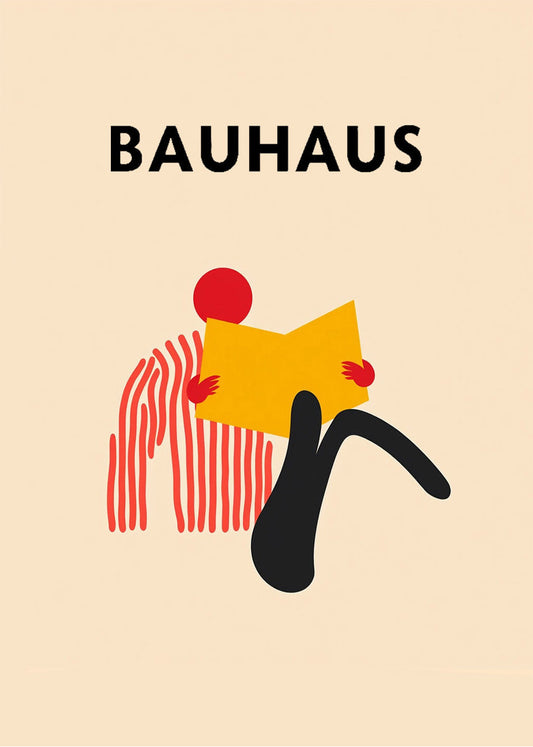 Cuadro Lector Bauhaus