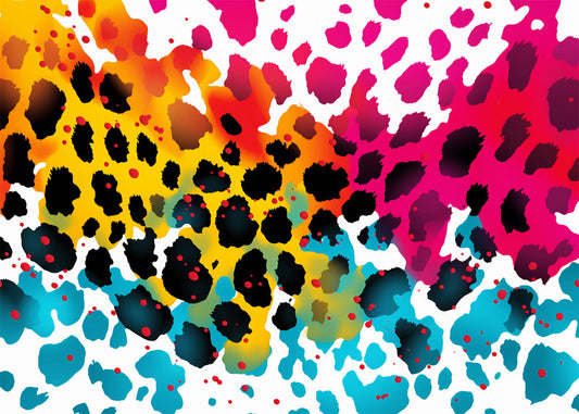 Cuadro Leopard color till