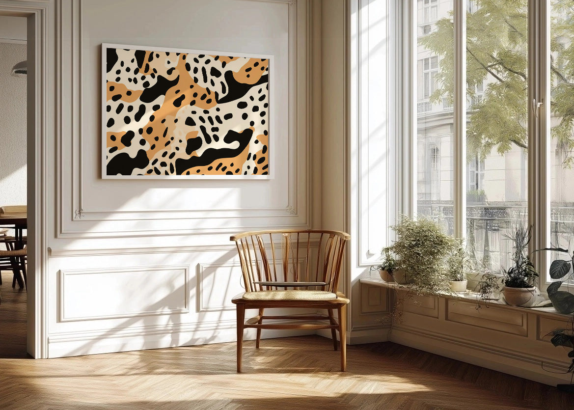 Cuadro Leopard skin
