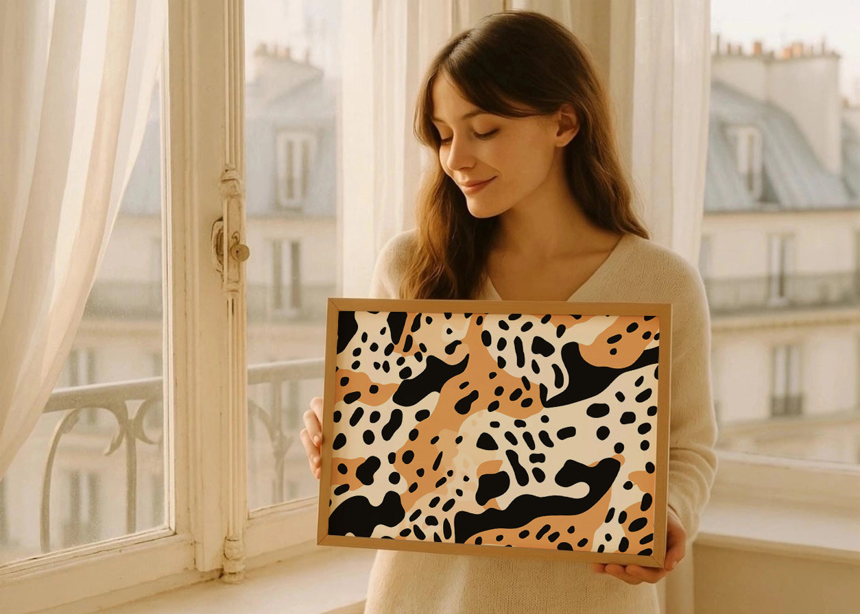Cuadro Leopard skin