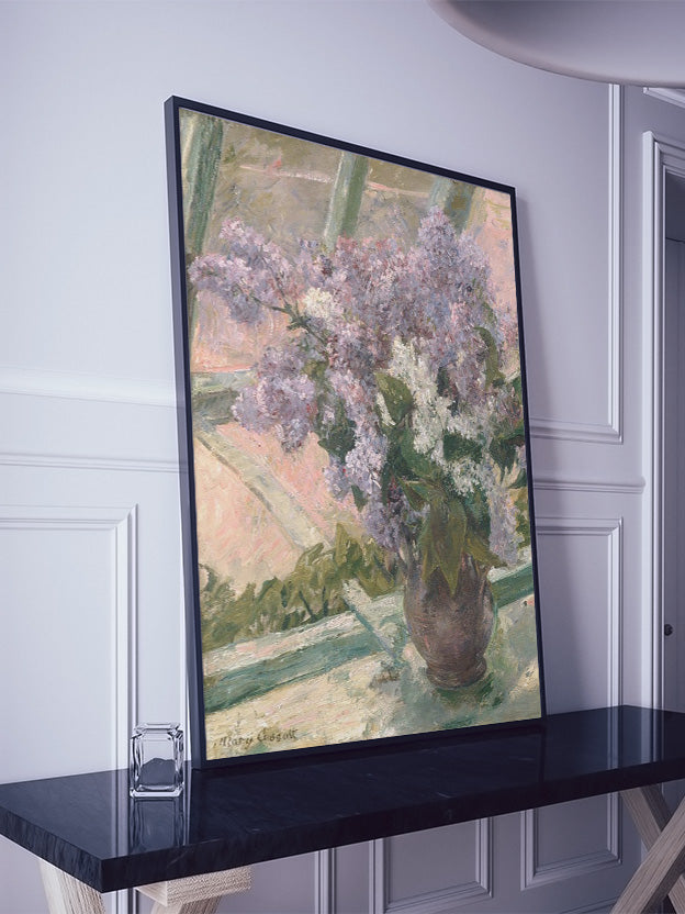 Cuadro de Lilacs in a Window (Mary Cassatt) - Fine Artic
