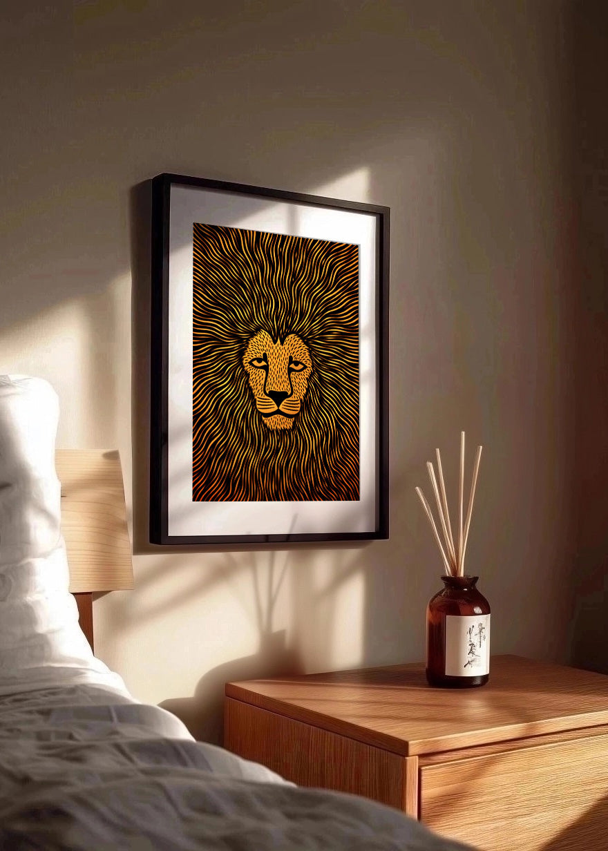 Cuadro Lion prince