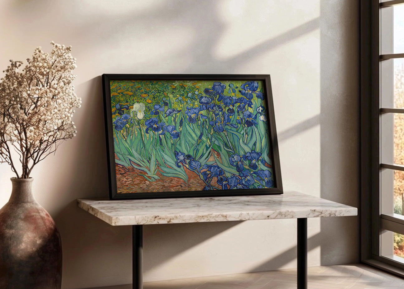 Cuadro Lirios (Van Gogh)