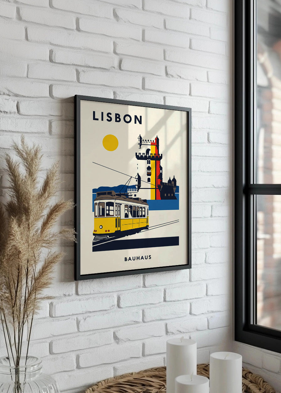 Cuadro Lisbon Poster Bauhaus